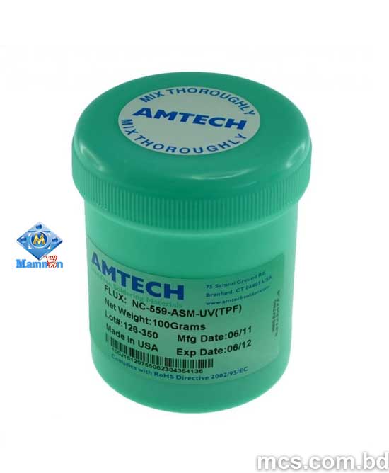 Amtech Soldering Flux Paste NC-559-ASM-UV TPF Original USA