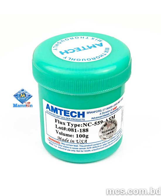 Amtech Soldering Flux Paste NC-559-ASM 100gm China