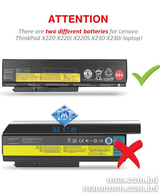 Battery For Lenovo ThinkPad X220 X220i X220s X230 X230i Series 44 0A36306 42T4901 45N1026 1
