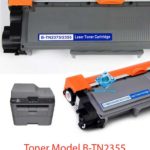 Brother MFC-L2700DW L2701DW Laser Printer Toner Model B-TN2355 Support Sticker & Tracing Paper Print
