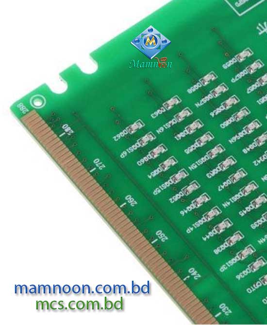 Desktop Motherboard DDR4 RAM Memory Slot Analyzer Tester With LED 1