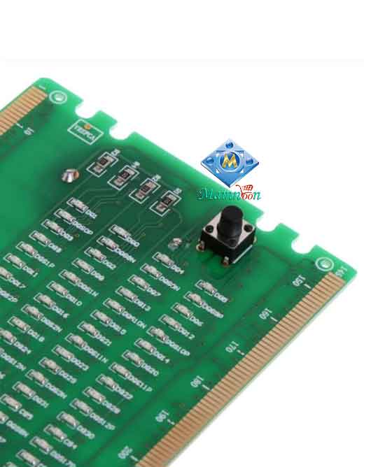 Desktop Motherboard DDR4 RAM Memory Slot Analyzer Tester With LED 3