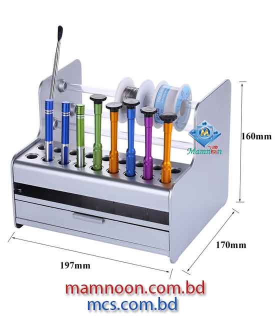 Multi Function Screwdriver Storage Box For SMT SMD Kit Components 3