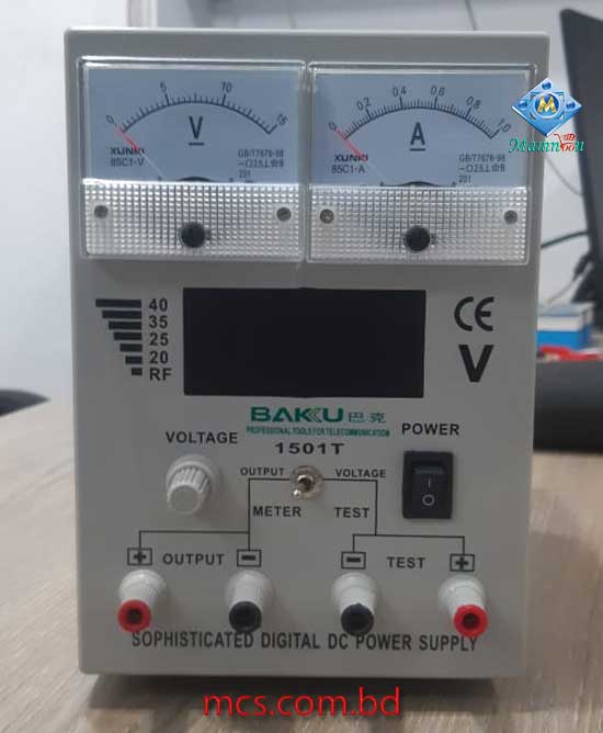 Baku Laboratory DC Power Supply BK 1501T 0 1A 0 15V