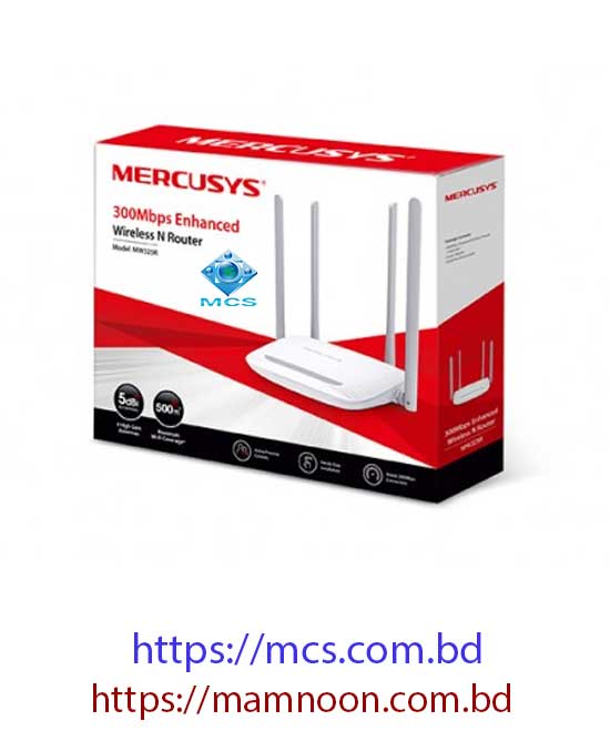 Mercusys MW325R 300Mbps Wifi Wireless N Router