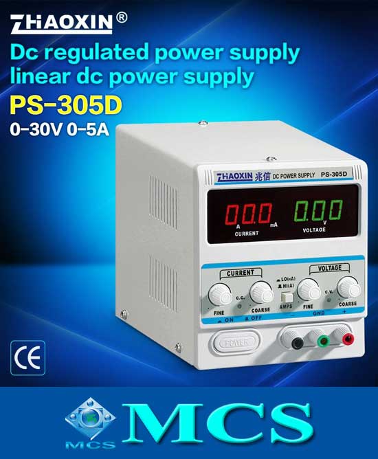ZHAOXIN PS-305D DC Power Supply 3 Digit 30V 5A Price In BD