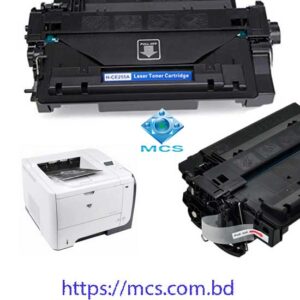HP LaserJet Enterprise P3015 P3015dn P3015x Printer Toner, Fits Model H-CE255A (55A)
