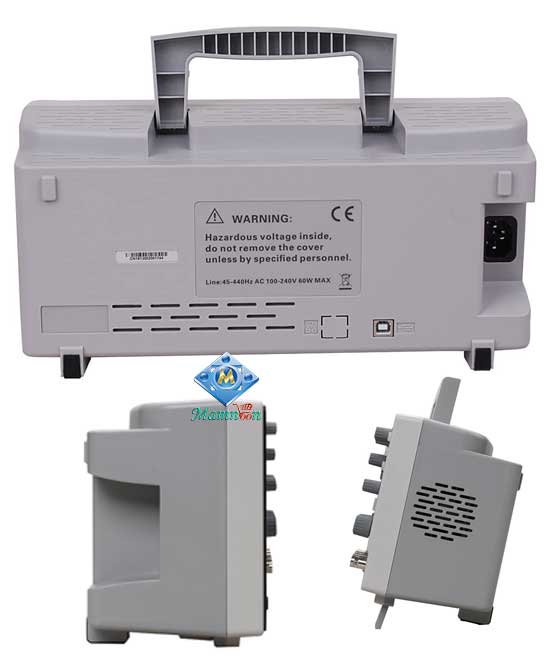 Hantek DSO4204C 200MHz 4Channels Digital Oscilloscope Function Waveform Generator 4