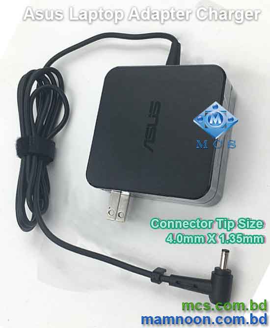 Asus Laptop Adapter Charger 4.0mm X 1.35mm comon