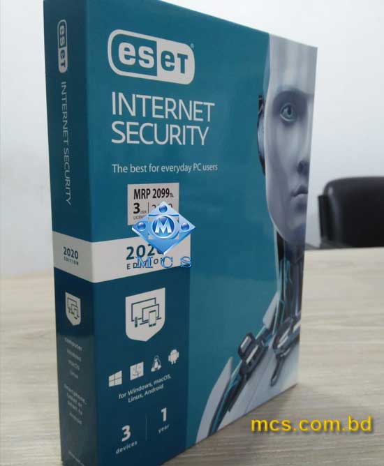 Original ESET Internet Security One User For One Year Three User For One Year 3