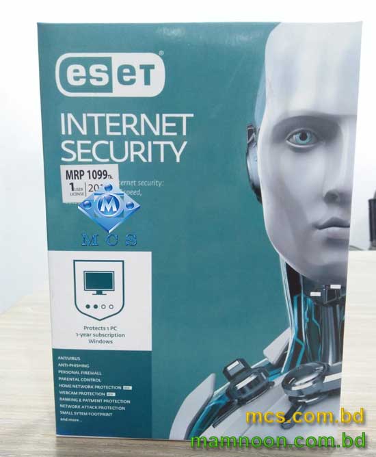 Original ESET Internet Security One User For One Year Three User For One Year 4