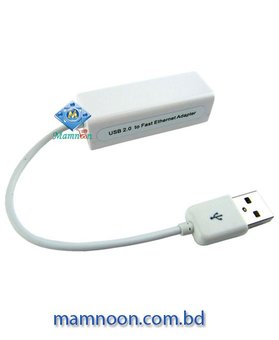USB 2.0 10 100Mbps LAN Ethernet Network Adapter 4