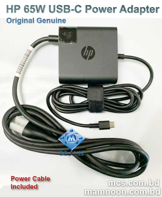 HP 65W USB C Power Adapter M