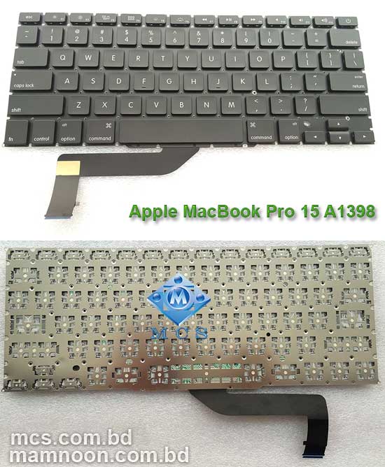 Keyboard For Apple MacBook Pro 15 A1398 Mid 2012 Early 2015