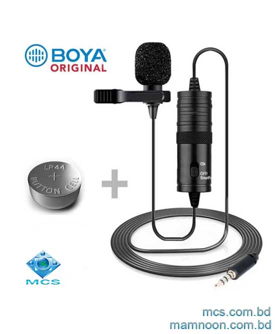 Original BOYA M1 Microphone For Laptop Desktop Smartphone DSLR Camera 1 2