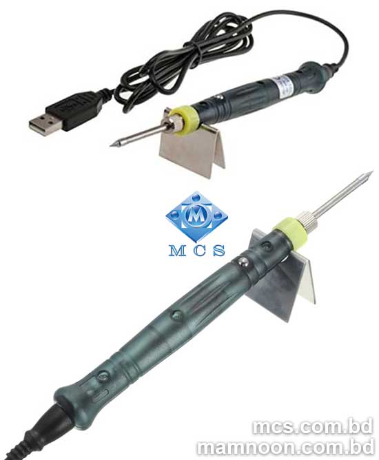 Portable USB Powered Mini 5V 8W Electric Soldering Iron With LED Indicator 1