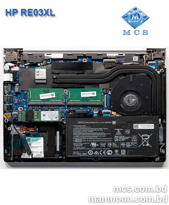 Battery For HP ProBook 430 G6 440 G6 445 G6 445R G6 450 G6 455 G6 455R G6 SeriesREO3XL 1