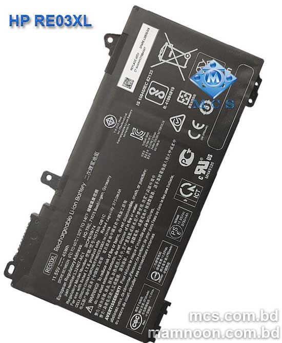 Battery For HP ProBook 430 G6 440 G6 445 G6 445R G6 450 G6 455 G6 455R G6 SeriesREO3XL