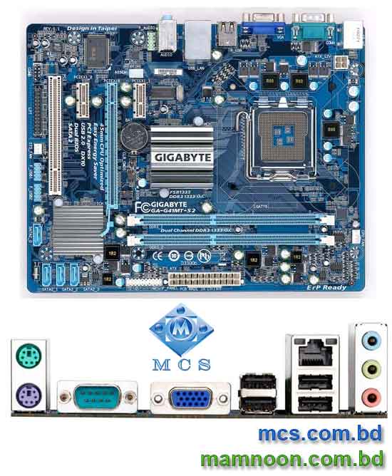 Gigabyte G41 Intel Chipset DDR3 LGA775 Socket Desktop Motherboard