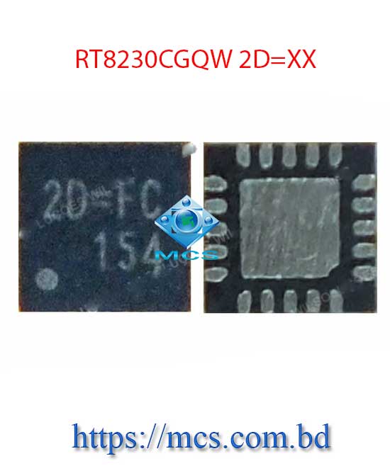RT8230C RT8230CGQW 2DFC 2D1A 2Dxx Laptop IC Chip