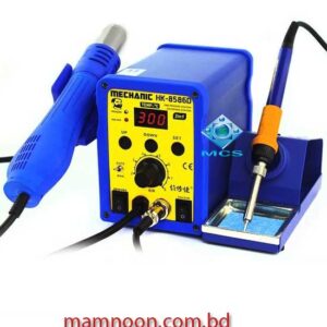 Mechanic HK 8586D 700W Digital 2 in 1 Hot Air Rework Station With Solder Iron 5