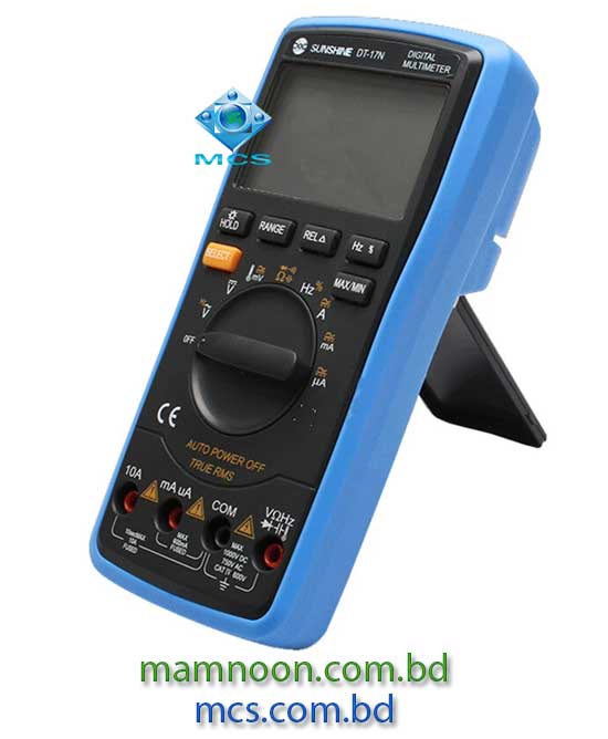 Sunshine DT 17N Multimeter Fully Automatic Digital Display AC DC Voltage and Temperature Test 1