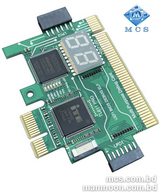 TL611 Pro Universal PCI PCI E Mini PCI E LPC Analyzer Cards Green