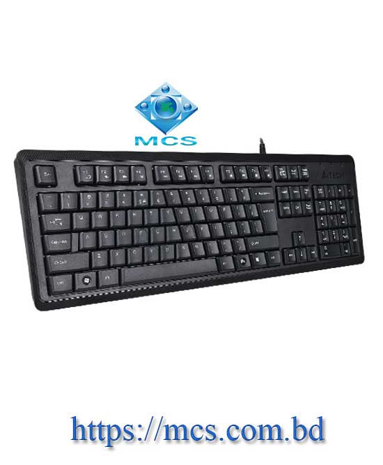 A4TECH KRS 92 Black Multimedia Keyboard With Bangla