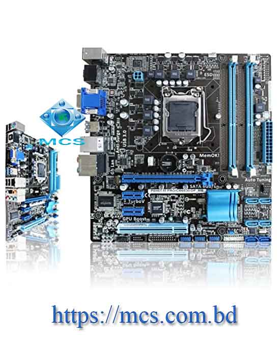 ASUS H61 Intel Chipset DDR3 LGA 1155 Socket Desktop Motherboard