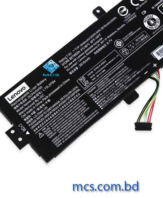Battery For Lenovo IdeaPad 510 15IKB 510 15ISK 310 15ABR 310 15IKB 310 15ISK Series PN L15C2PB3 L15C2PB7 L15S2TB0 L15L2PB4 L15M2PB3 L15M2PB5 3