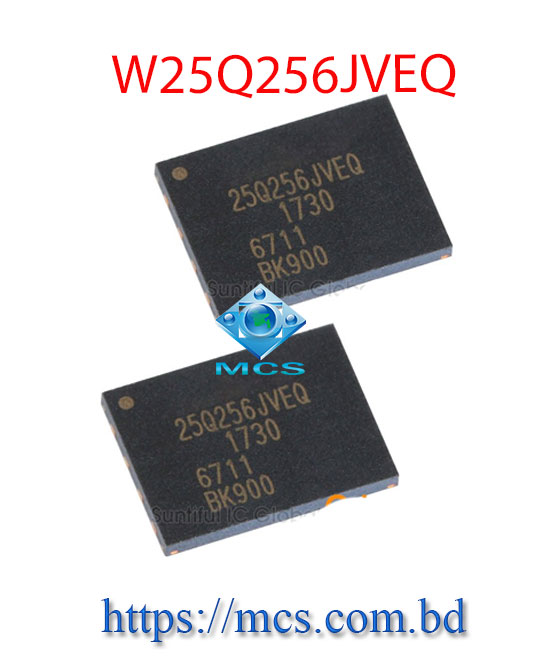 Winbond W25Q256JVEIQ 25Q256JVEIQ 25Q256 SOP8 Flash Memory BIOS IC Chip