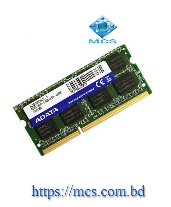 Adata RAM 2GB DDR3 1333MHz For Laptop