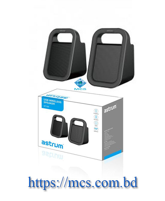 Astrum ST100 2.0CH Bluetooth USB Wireless Speaker 1