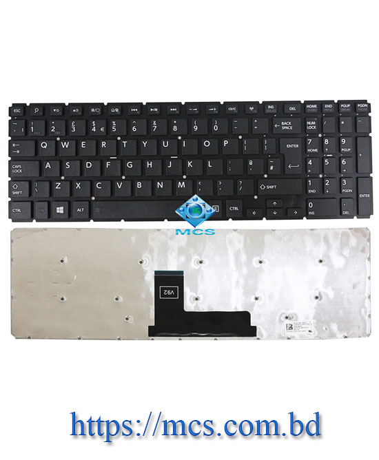 Keyboard For Toshiba L50 B 13D L50 B 13M L50 B 14C L50 B 14V L50 B 18C L50 B 18D L50 B 18E L50 B 18K L50 B 19L Without Backlight 1