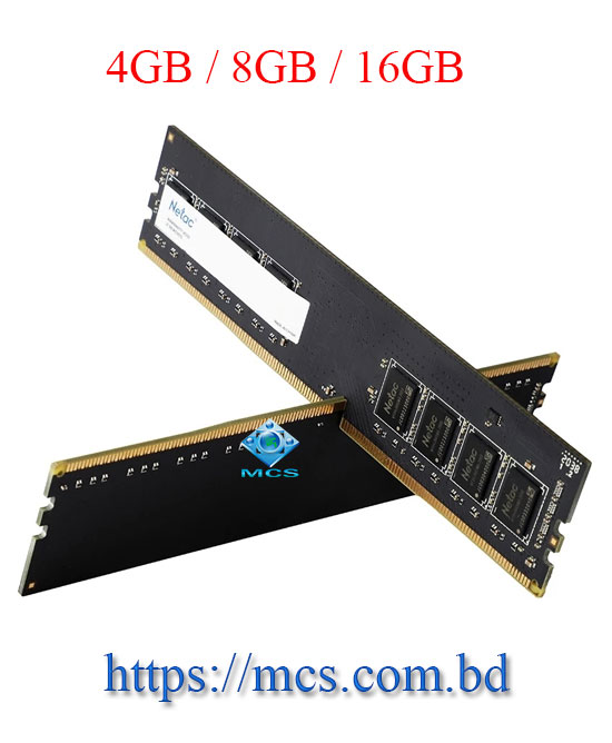 Netac Basic DDR4 2666MHz RAM For Desktop Computer 4GB 8GB 16GB 1
