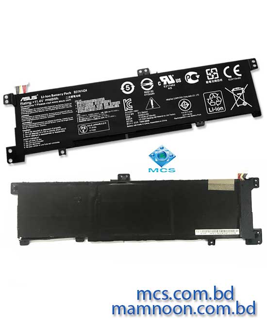 Battery For Asus K401L K401LA K401LB K401U K401UB K401UQ Series PN B31N1424 3