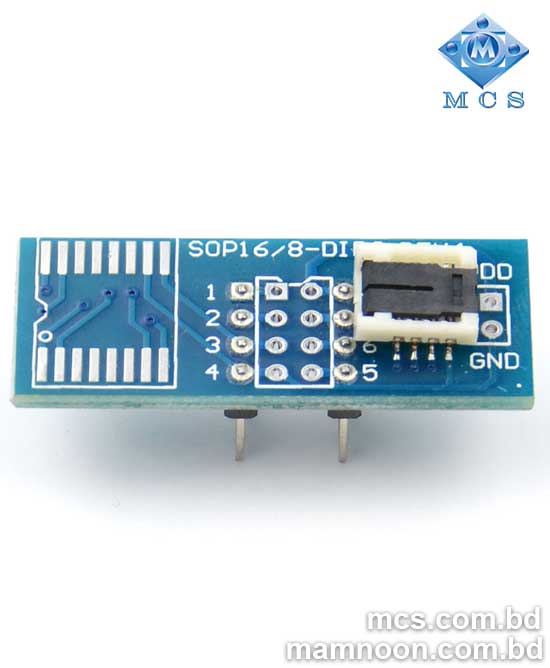SOP16 DIP8 QFN8 DIP8 WSON8 Universal Adapter For 65mm Chip