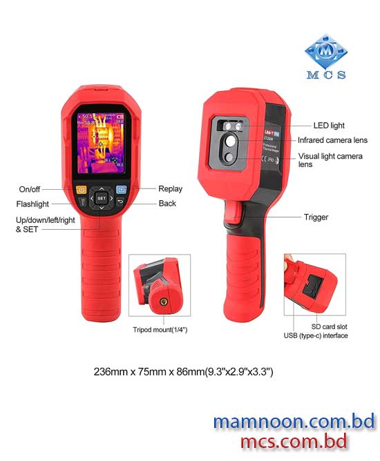 UNI T UTi260B Industrial Infrared Thermal Imager Temperature Imaging Camera 8