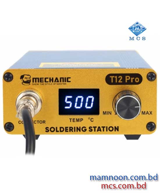 Mechanic T12 Pro 75W Intelligent Temperature Control Solder Iron SMD Rework Station Digital Display 2