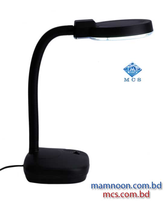 Flexible Koocu Magnifying Lamp Magnifier 5X Desk Adjustable Light 2