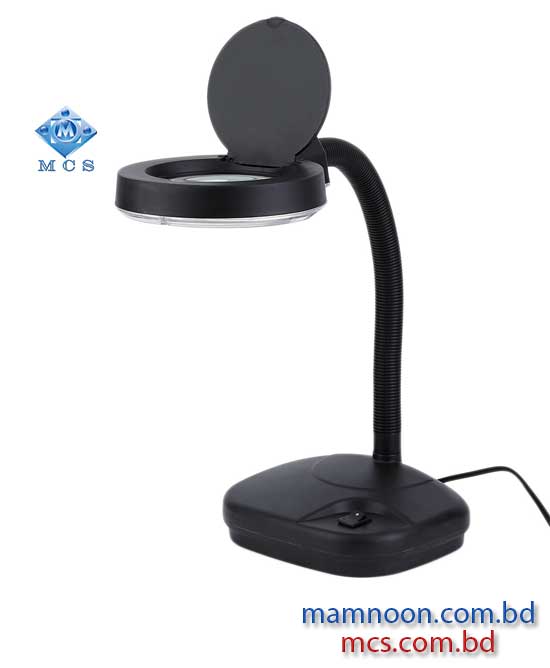 Flexible Koocu Magnifying Lamp Magnifier 5X Desk Adjustable Light