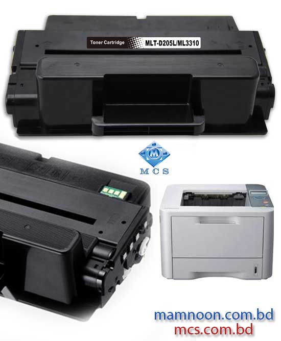 Samsung LaserJet ML3310 ML3312 ML3710 ML3712ND SCX 4833 Printer Toner Cartridge Fits Model MLT D205L
