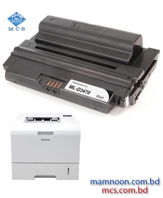 Samsung ML 3470D ML 3471ND Printer Toner Cartridge Fits Model ML 3470 1