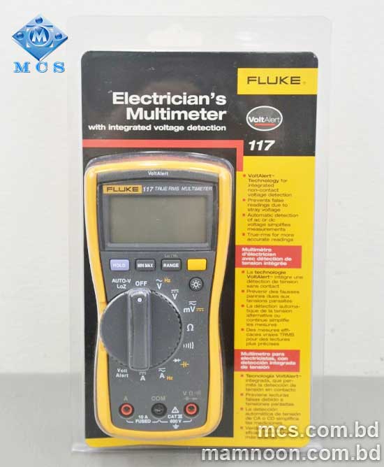 Fluke 117 Digital Multimeter Non Contact Voltage Detection 2