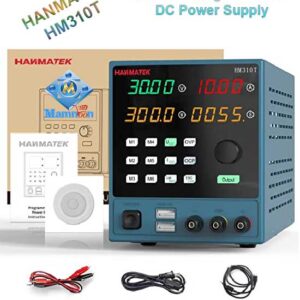 HANMATEK HM310T 30V 10A 4-Digit DC Power Supply