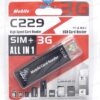 KAWAU C229 Mobile SIM Card Reader All in 1