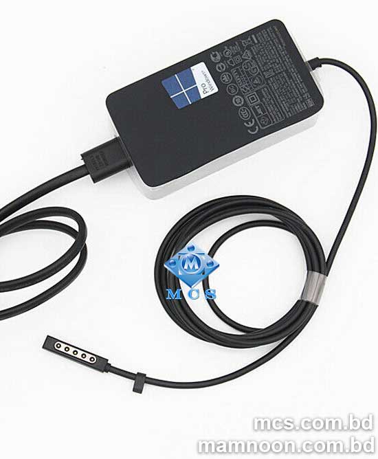 Microsoft Surface Pro Charger AC Adapter 48W 12V 3.6A 4
