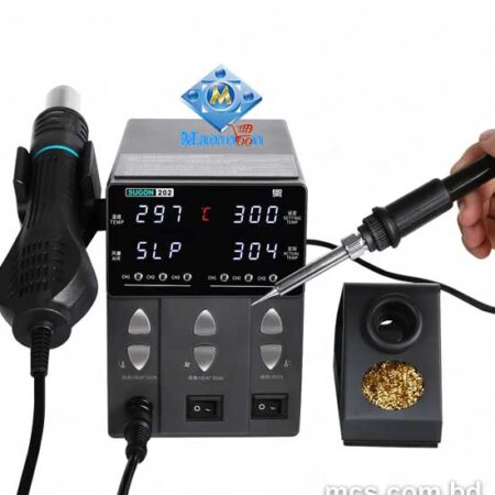 SUGON-202 760W 2 IN 1 Soldering Station Hot Air Gun