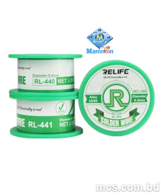 RELIFE RL-440 Active Medium Temperature Solder Wire