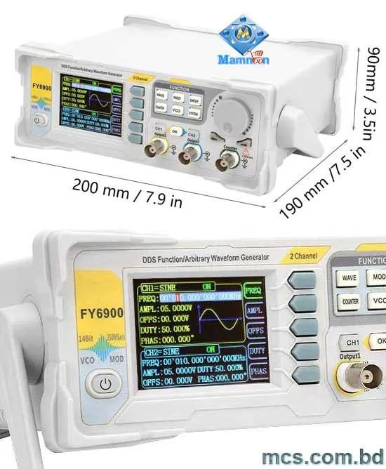 FeelTech FY6900 Function Signal Generator 20M 30M 50M 60M 100M 1